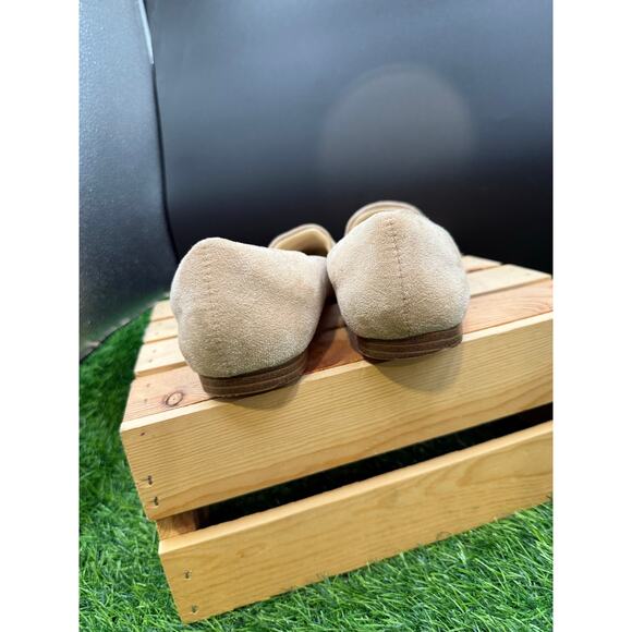 Musshoe - Beige- Pointed Flats - Size 9W - Picture 8 of 10